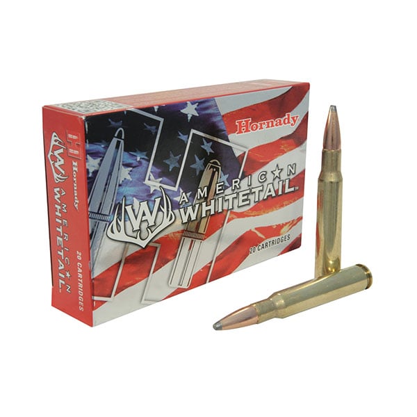 Hornady 30-06 Springfield 180gr Interlock American Whitetail Ammunition, 20 Round Box - 81084