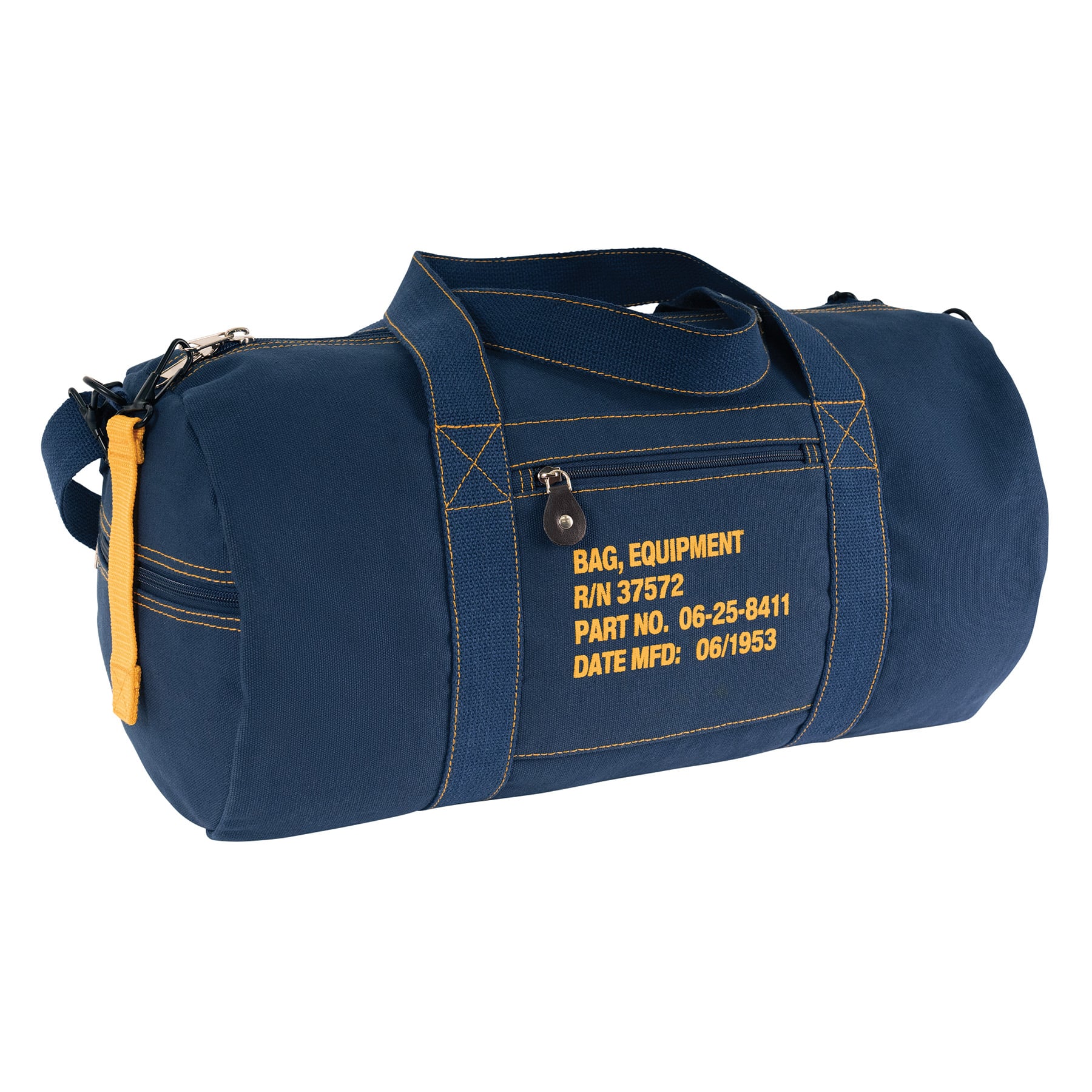 Rothco Canvas Equipment Bag - Navy Blue, 19 In
