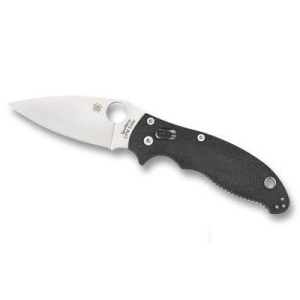 SPYDERCO MANIX2 BLACK G10 PLAINEDGE