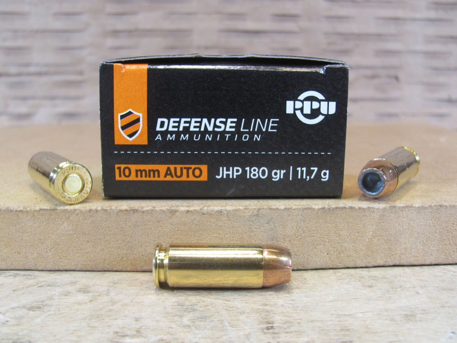 500 Round Case – 10mm Auto 180 Grain Hollow Point Prvi Partizan Ammo – PPD10