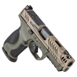 Smith & Wesson Performance Center M&P9 M2.0 Metal Carry Comp OD Green/FDE, 9mm, 4.25 Barrel, 17 Rounds, Pistol