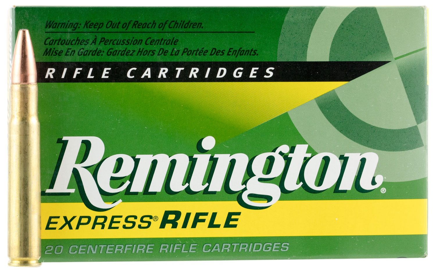 Remington High Performance 250 gr Pointed Soft Point .35 Whelen Ammo, 20/box - R35WH3
