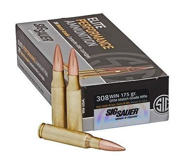 SIG SAUER Elite Performance .308 Win OTM 175 grain