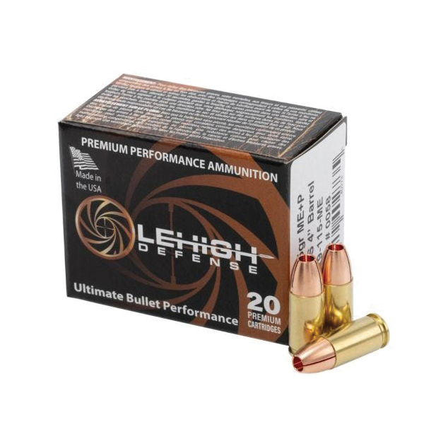 Wilson Combat LA9115ME 9mm+P 115gr 20 Per Box/10 Case - No Credit Card Fees - Low, flat rate shipping