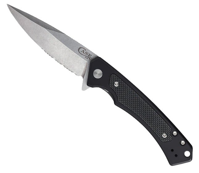 Case Marilla Serrated, Black/Black
