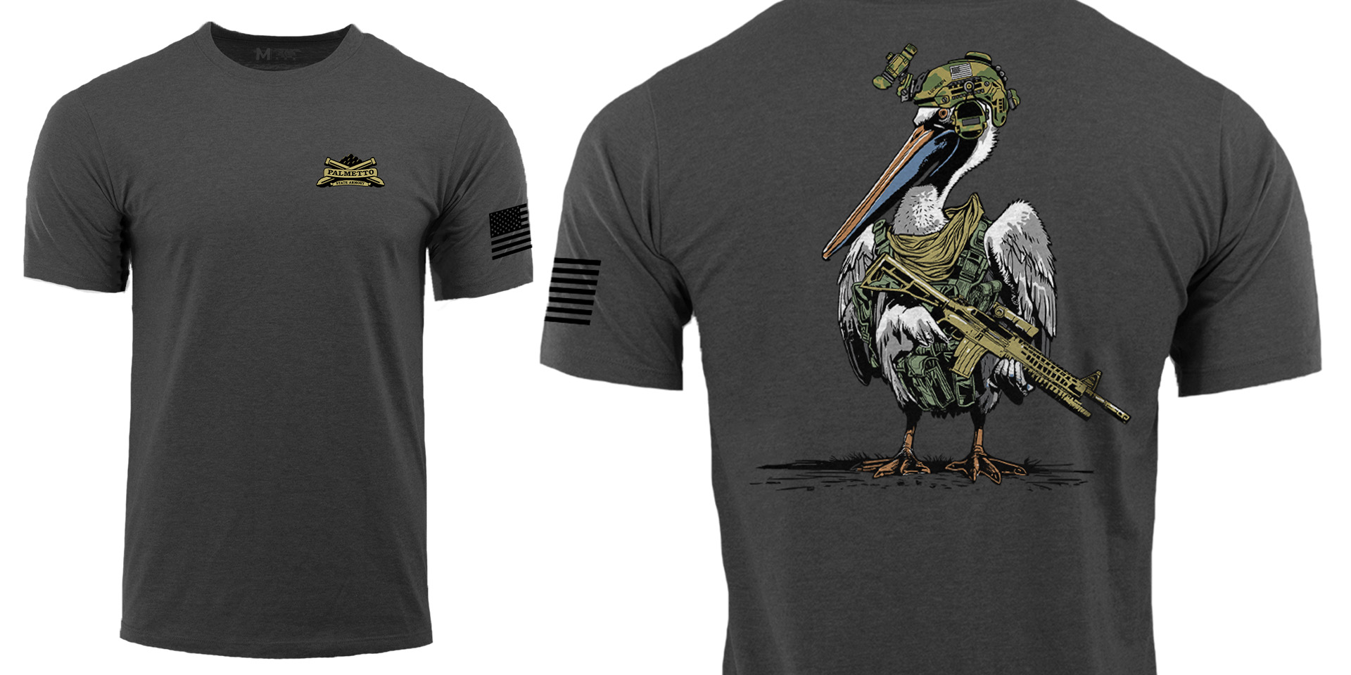PSA "Pelican" T-Shirt, Forest Night - 3X-Large