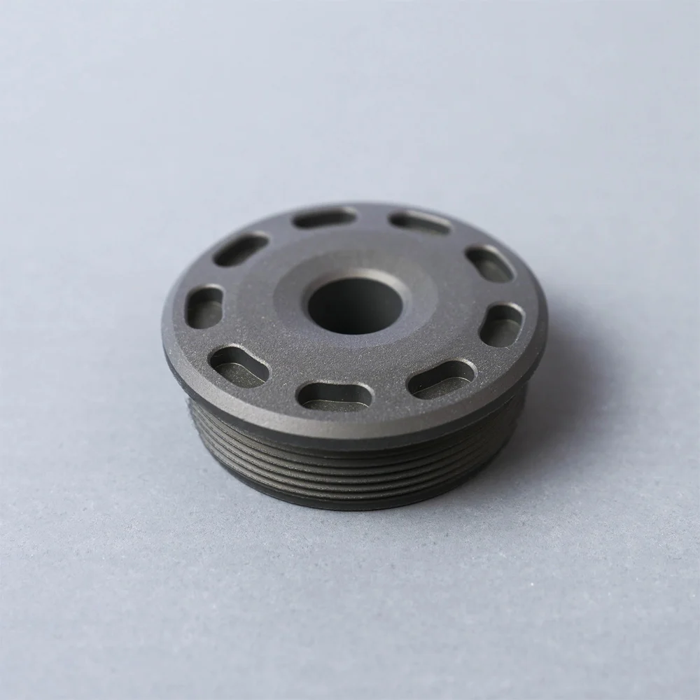 SILENCERCO BRAVO FRONT CAP TITANIUM .30CAL