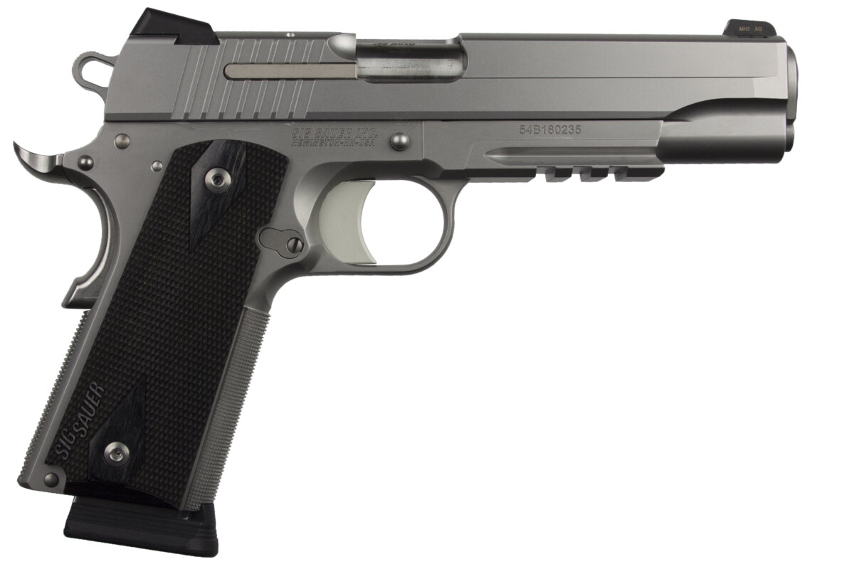 Sig Sauer SIG 1911 SS PST 45AP 8R BDG CA
