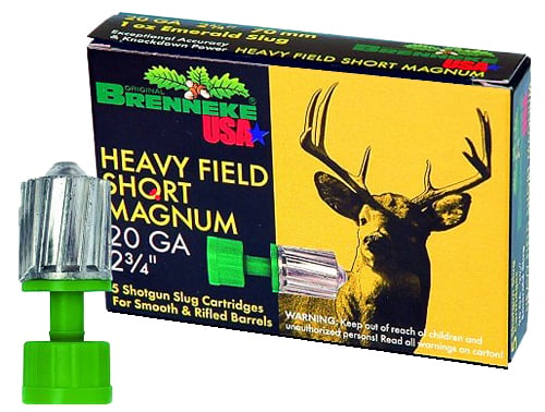 BRENNEKE USA KO 20GA 2.75″ – 3/4OZ SLUG 5RD 50BX/CS - No Credit Card Fees - Low, flat rate shipping