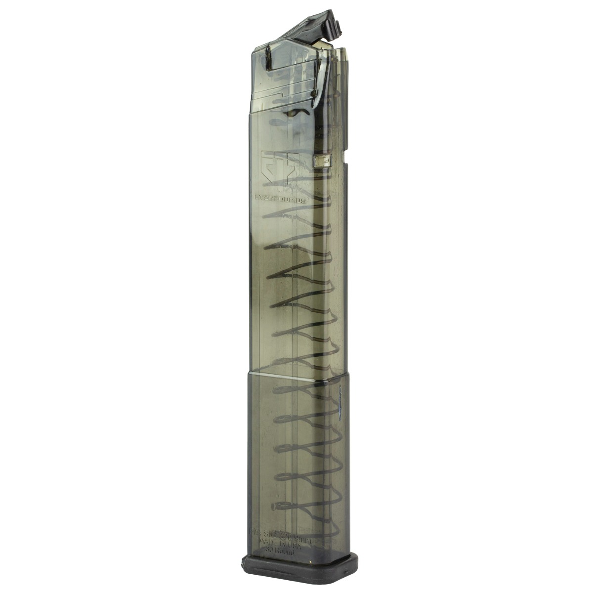 ETS 9mm 30rd Sig Sauer 320 Magazine, Carbon Smoke - SMK-SG9-320-30