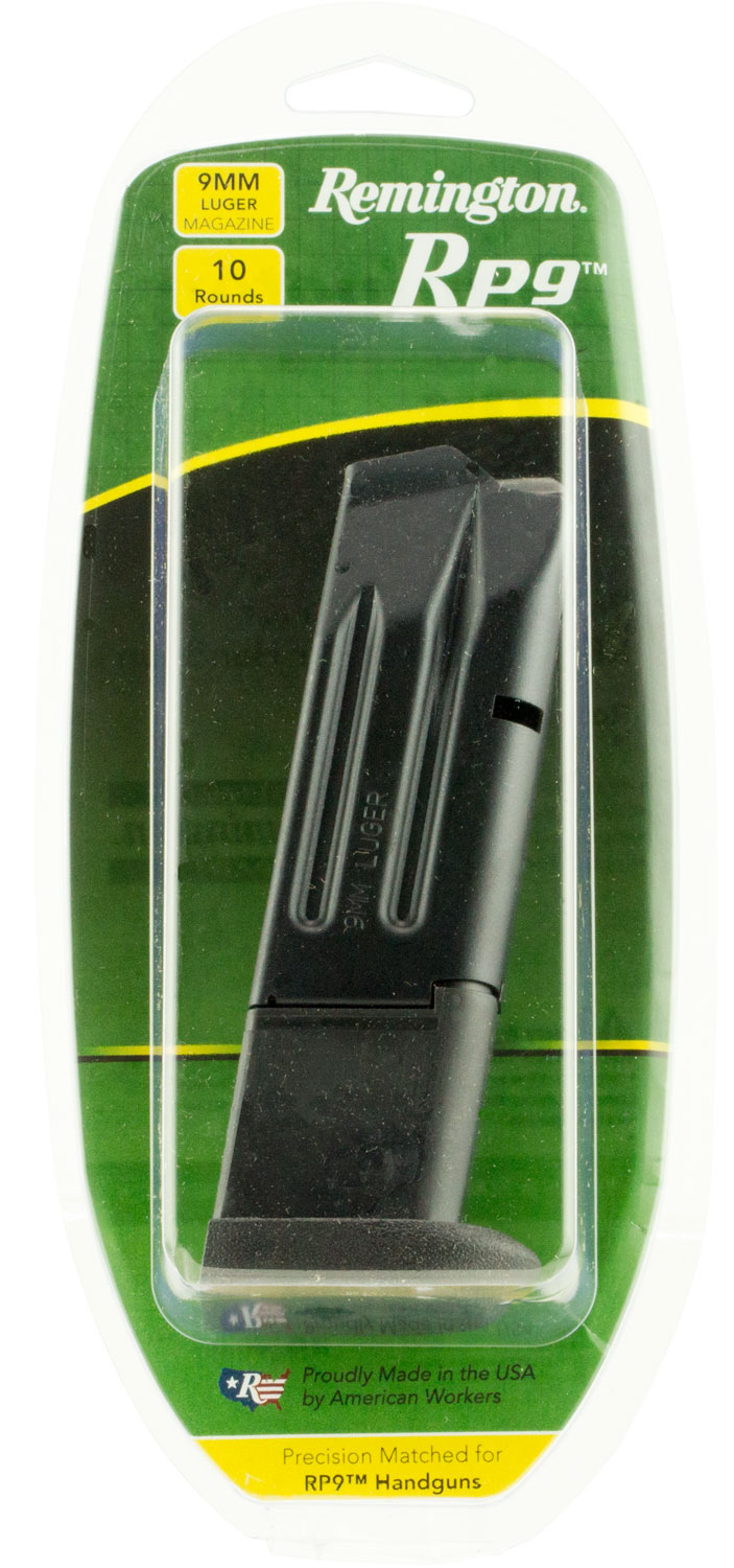 Remington 10 Round 9mm +P Detachable Magazine, Black - 17742