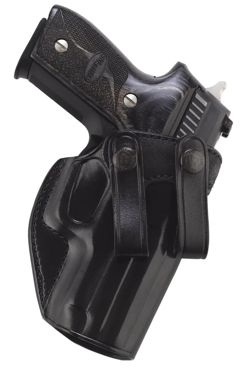 Galco SUM822B Summer Comfort IWB Black Leather Belt Loop Fits Sig P320 Compact Fits Beretta APX Fits Sig M18 Right Hand