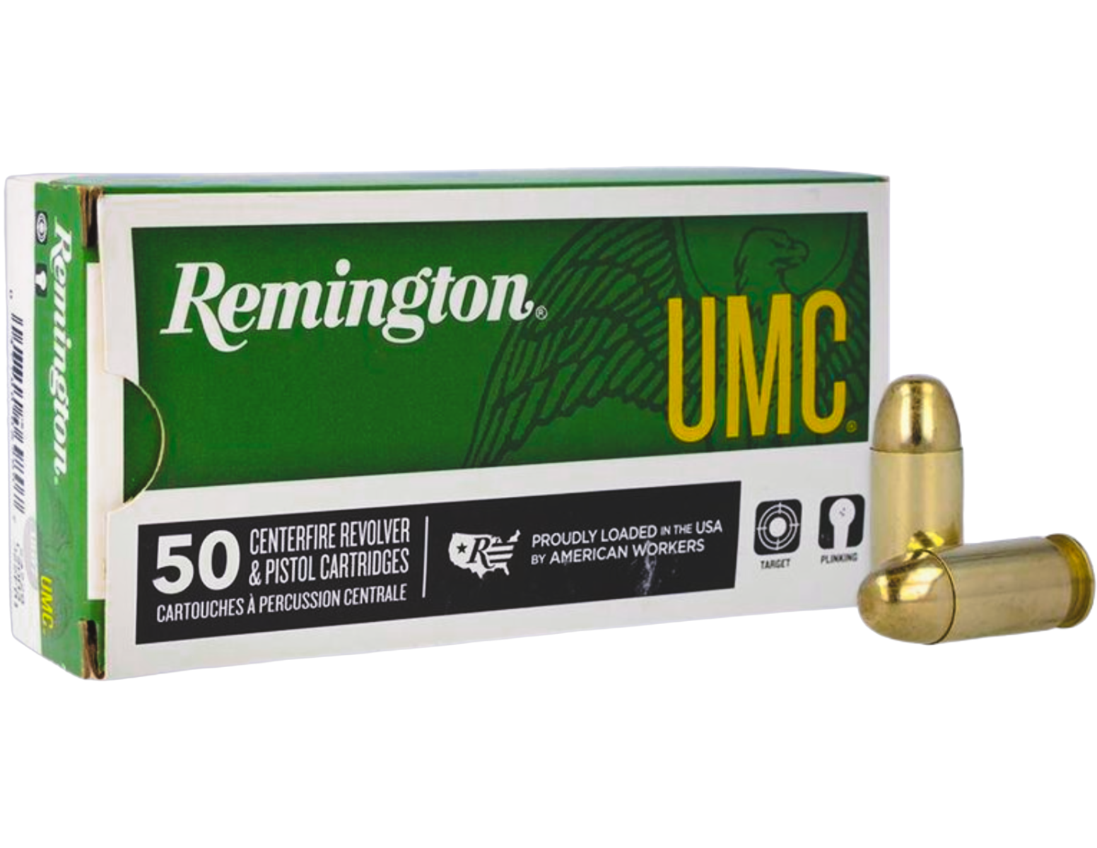 Remington UMC 45 Auto/ACP 230gr MC Pistol Ammunition, 50 Round Box - L45AP4