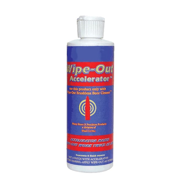Wipeout Bore Cleaner Accelerator, 8 oz Bottle - WAC800