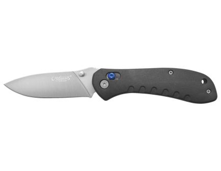 Camillus Rovax Folding Drop Point Knife, Black - CAM-19618