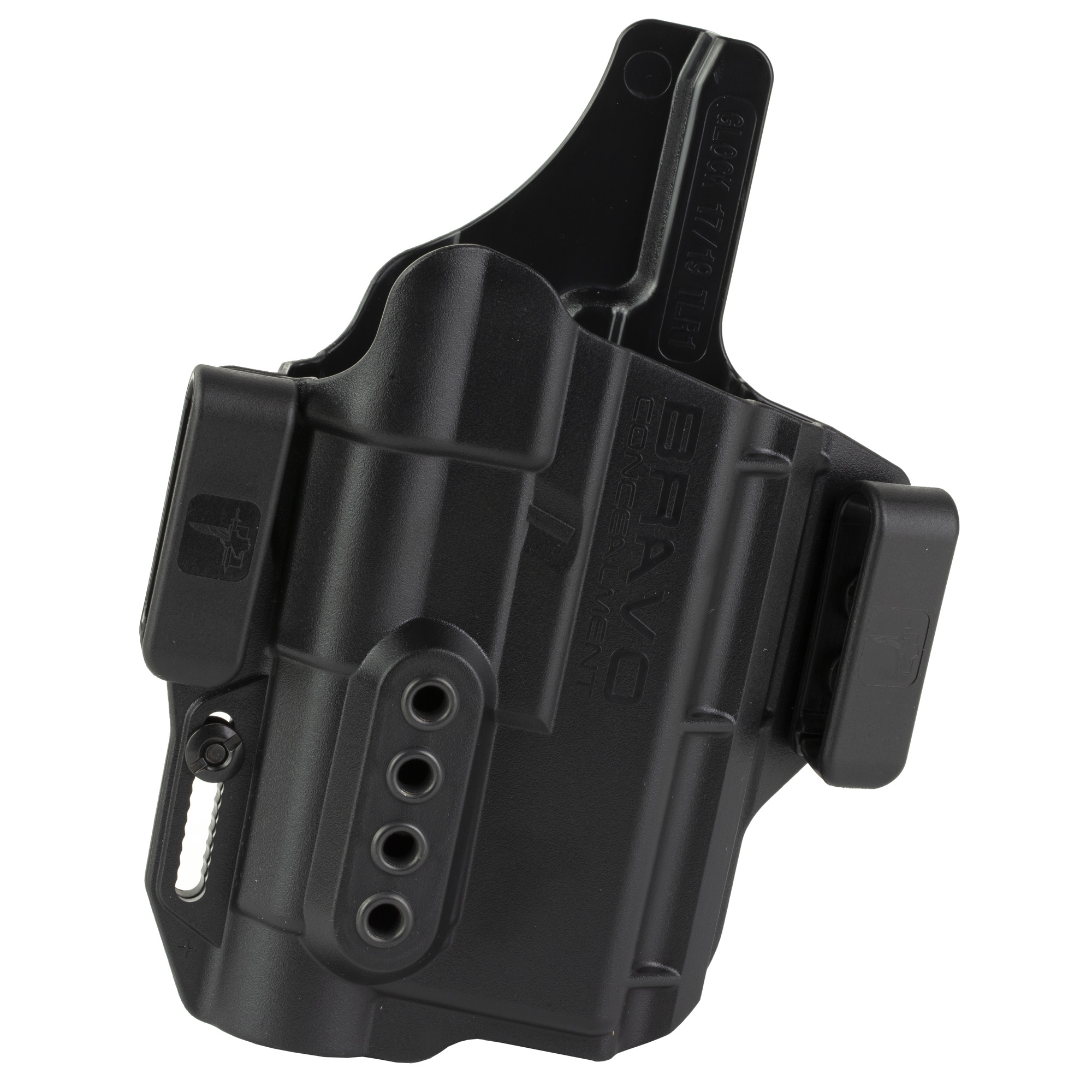 Bravo Concealment Right Hand IWB Concealment Holster for Glk 19, Black - BC401004