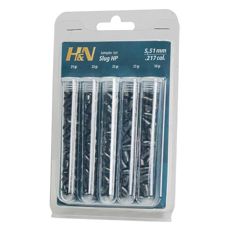 H Slug Sampler .22 Cal. 5.51 mm Head 150 Count