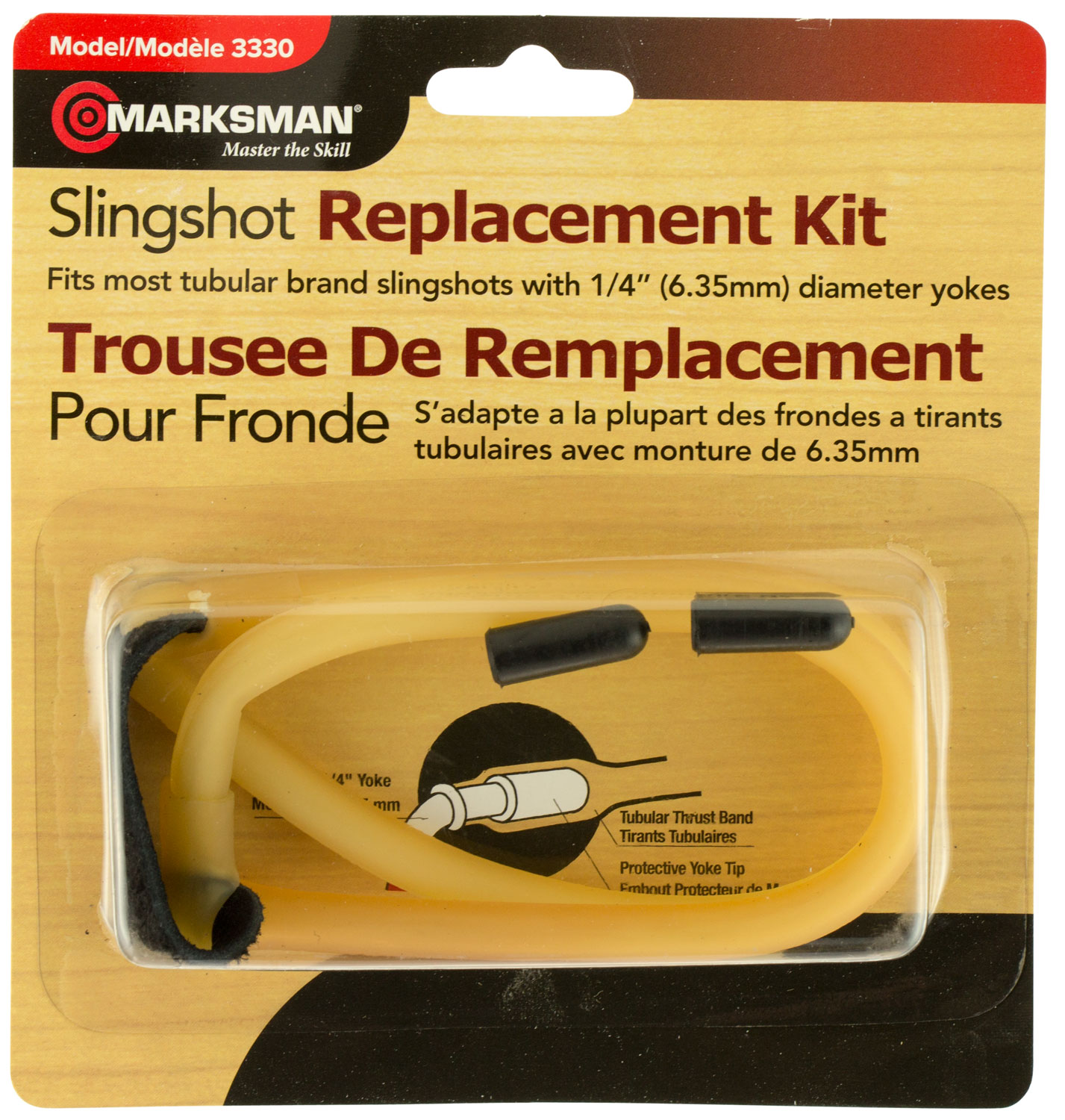 Marksman Replacement Band Kit, Black/Tan - 3330