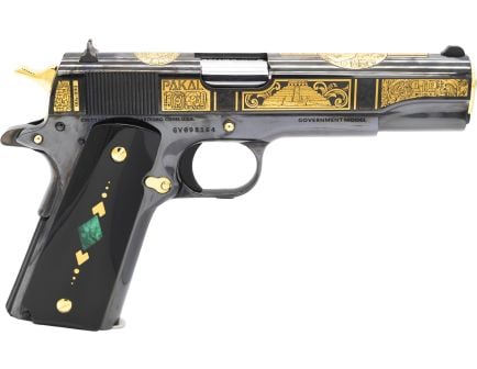 Colt 1911 Limited Edition Mayan Empire 5" 38 Super Auto +P 9rd Pistol - SKC-MYE-PG-38