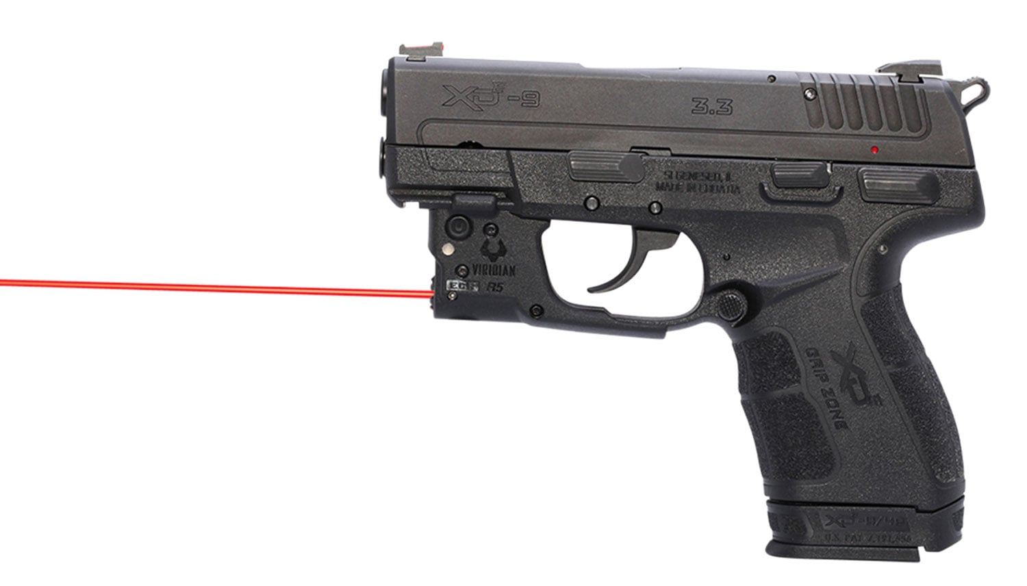Viridian Red Laser Sight for Springfield XDE Pistol - 920-0055