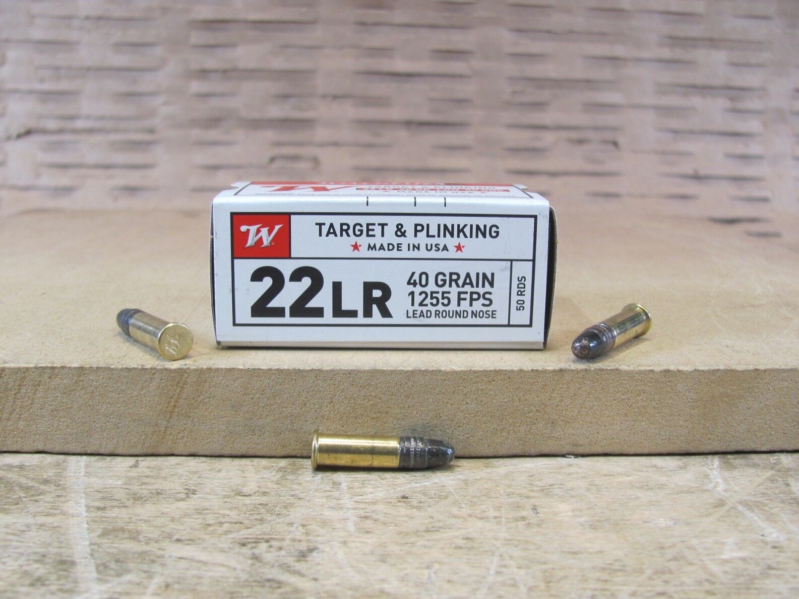 500 Round Brick – 22 LR 40 Grain Black Copper Coated Projectile Winchester Target & Plinking Ammo – ZUSA22LR