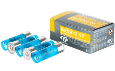 NOBELSPORT 12 GA 2-3/4 00 BUCK 1200 FPS (ANSLR1200BK)