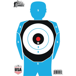PROSHOT SILH-TACB-4PK   SILHOUETTE TACT TARGET 4PK