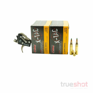 BUNDLE DEAL: Fostech Echo-II Drop In Binary AR-15 Trigger and 200 Rounds of Ammo - Retail / PMC 5.56 62 Grain