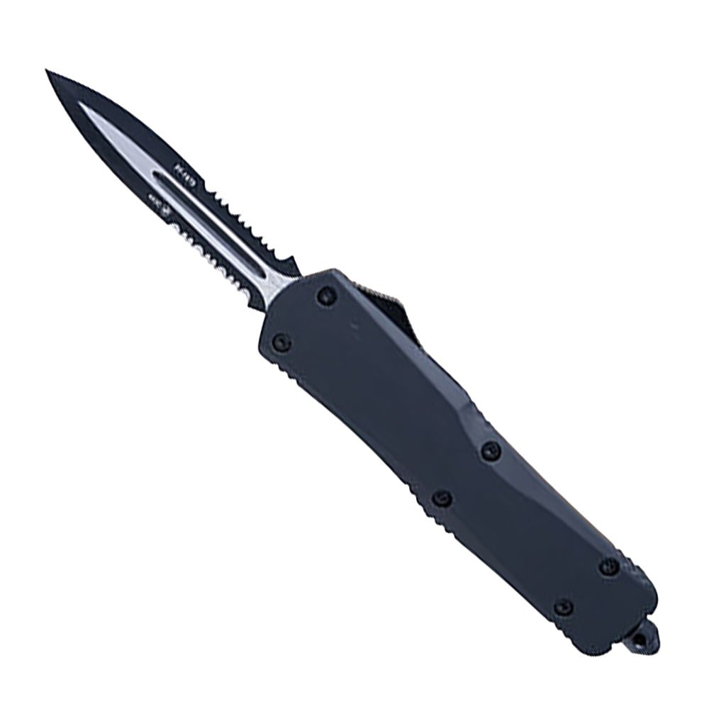 Templar Knife Large Gen3 Serrated OTF, Black