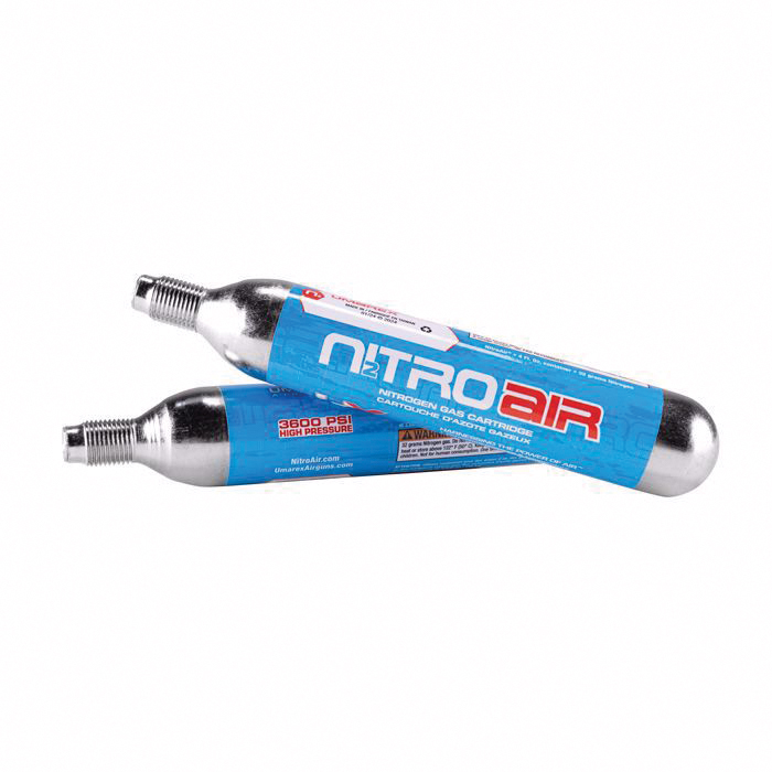 Umarex NitroAir 32 g .22 Cal Pre-Filled N2 Nitrogen Cartridge, Pack of 2