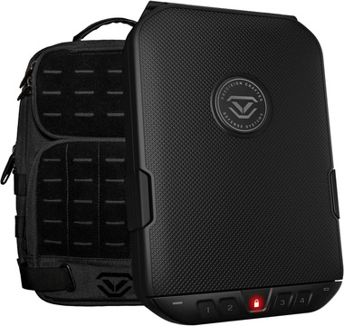 Vaultek LifePod 2.0 Tactical Bag Combo Secure Electronic Gun Safe, Black