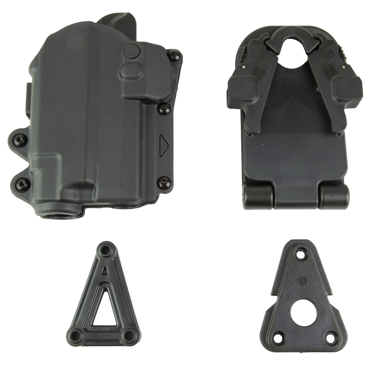 Alien Gear Rapid Force Level 2 Duty Sig Sauer P320/M18 OWB Holster Right Polymer, Black