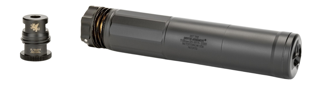 Griffin Armament HRT-762 7.62mm Suppressor