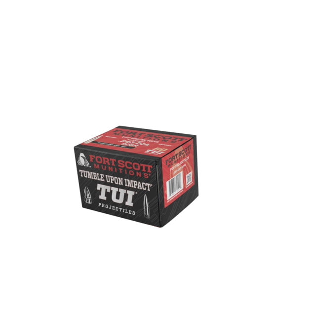 Fort Scott Munitions Smooth Cannelure Projectile Rifle Bullets .243 Caliber 90 gr CNC Machined Copper 50 Bullets