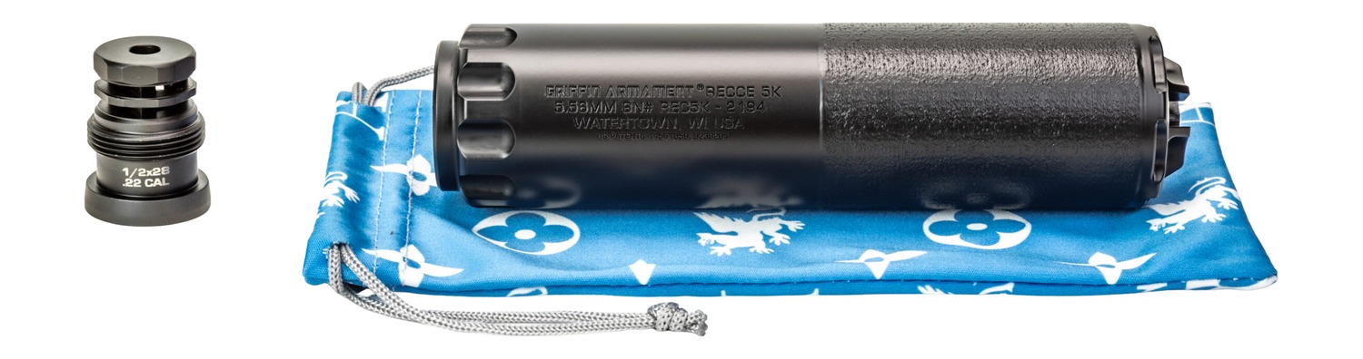 Griffin Armament 5K RECCE 5.56mm Suppressor