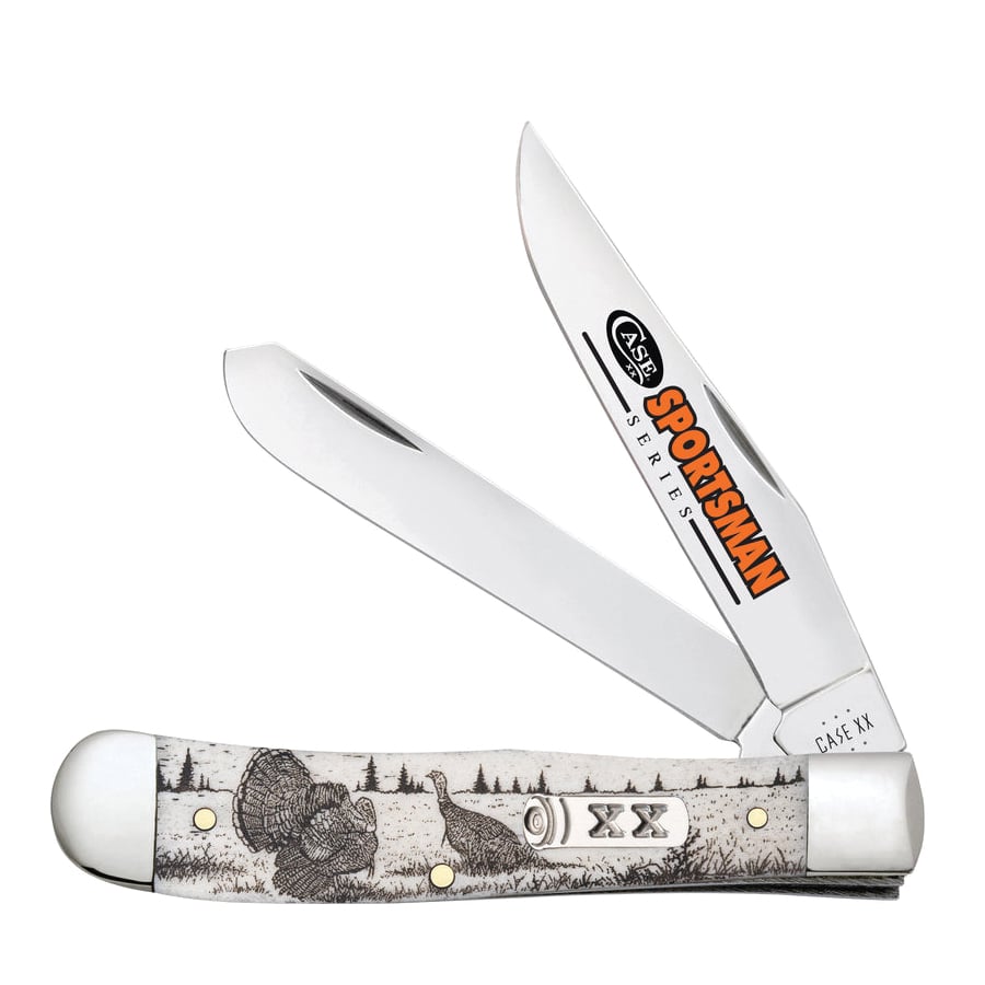 Case Trapper/Sportsman Series Turkey Folding Knife Clip Point/Spey