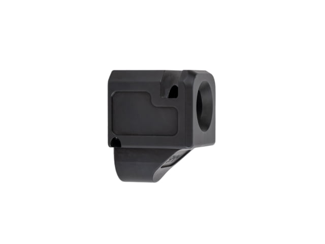 Zaffiri Precision Glock 43X Glock 48 Blowhole Compensator 9mm Luger 1/2x28 Nitride Black