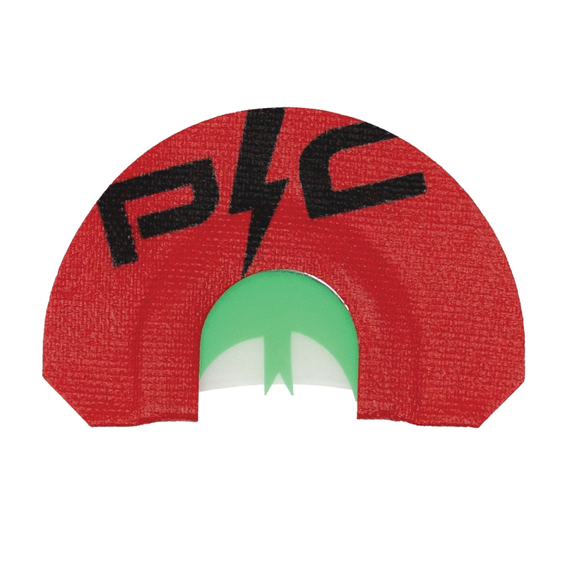 Power Calls Kickin Chicken Turkey Diaphragm Call, Red/Green