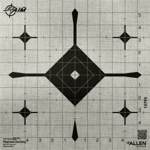 ALLEN 15795 EZ AIM INFRARED ID GRID BLLEYE 12 TARG