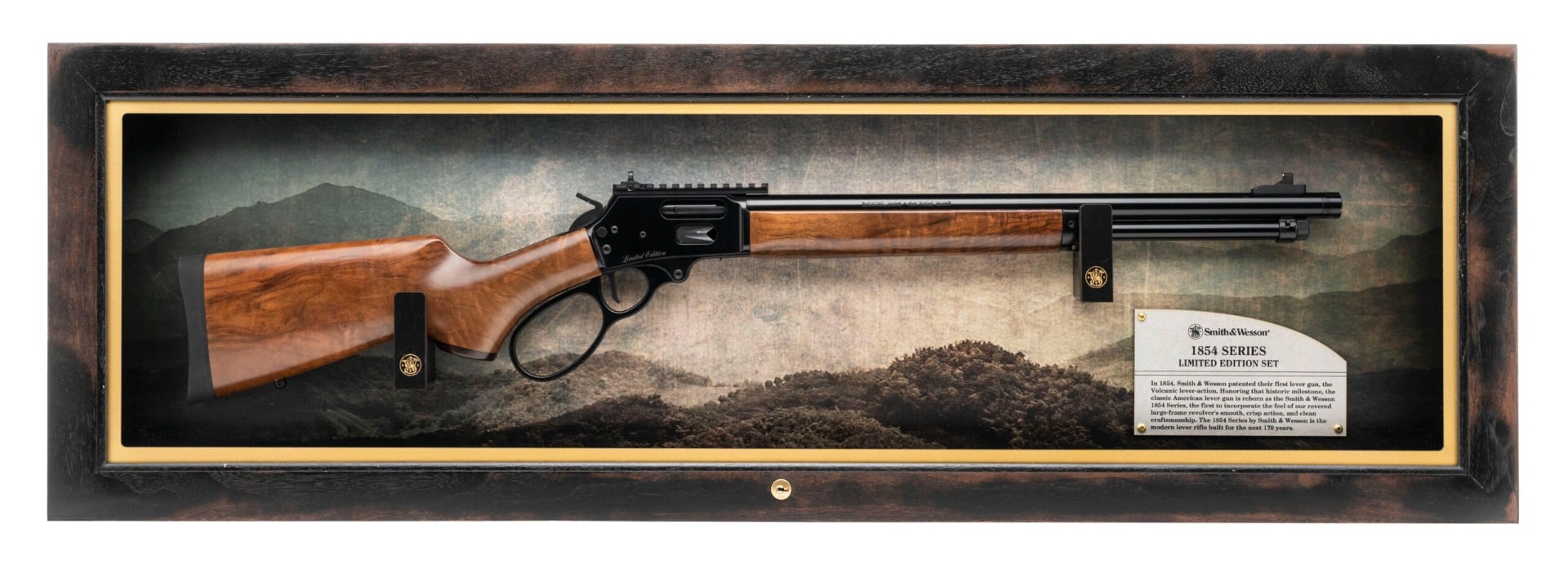 S&W 1854 LARGE LOOP 44 MAG – 19.25″ BLUED HIGH GRADE WALNUT - No Credit Card Fees - Low, flat rate shipping