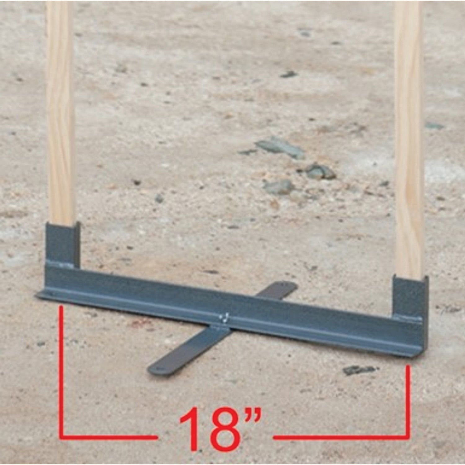 Birchwood Casey Folding Target Stand - Gray - Portable and Compact Target Stand - 1800MTS