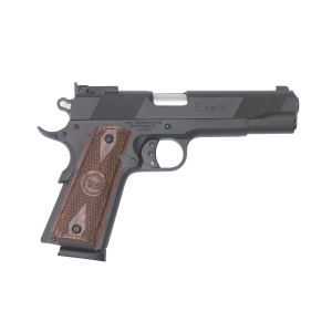 Iver Johnson Arms EAGLEMATTE Eagle 45 ACP 5 8+1 Matte Blued, Walnut Grips