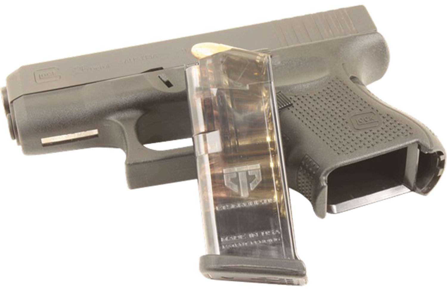 ETS 10 Round 9mm Glock 26 Detachable Magazine, Clear - GLK-26