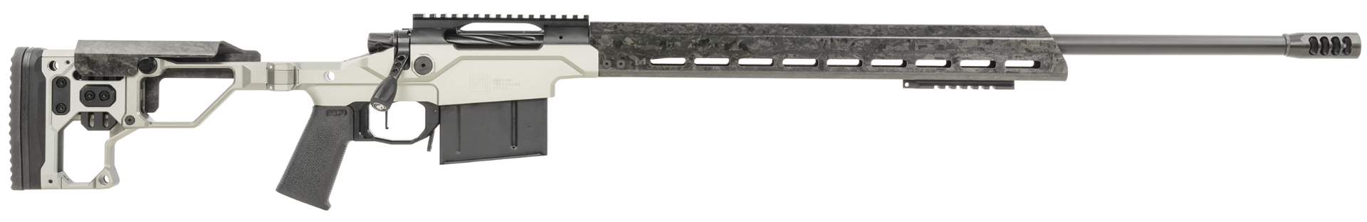 Christensen Arms MPR FFT 6.5 Creedmoor Bolt- Action Rifle - BLK/Tungsten Cerakote - 801-03072-00