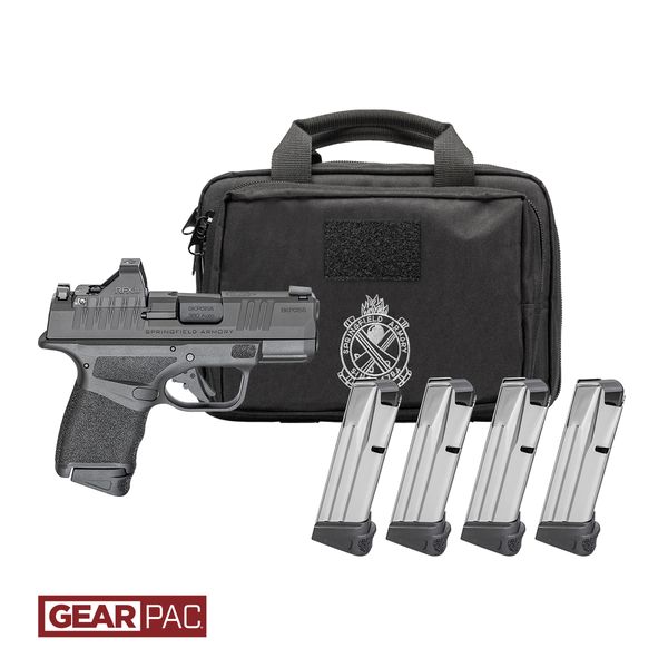 Springfield Hellcat OSP 9mm 3" 10rd 4 Mags Gear Pack