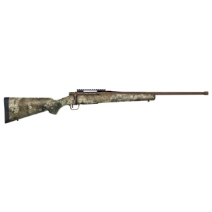 MOSSBERG Patriot Predator 308 Win 22" 5rd Bolt Action Rifle - Strata Camo / Patriot Brown