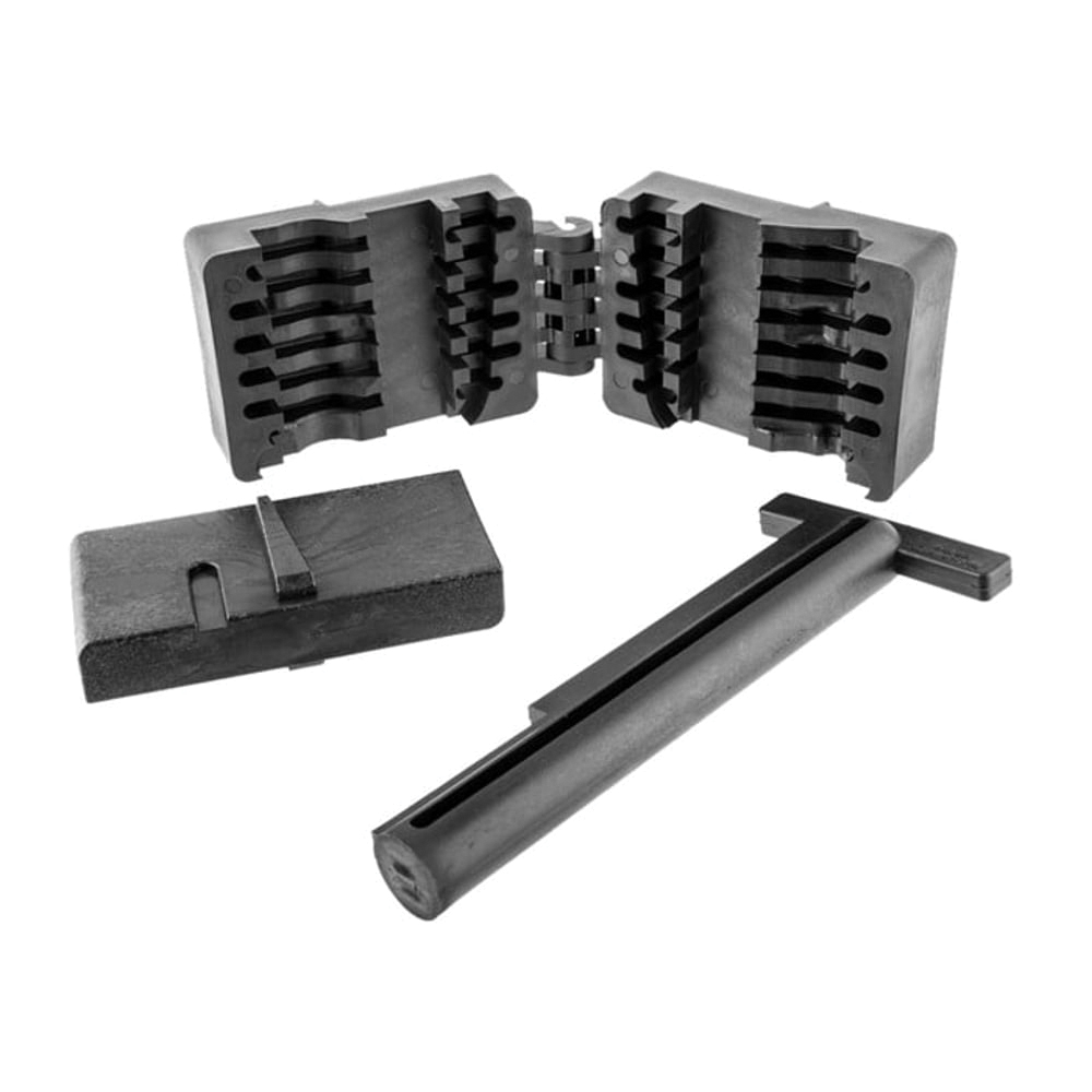 Brownells AR-15/M16 Action and Lower Receiver Vise Block Set, Black