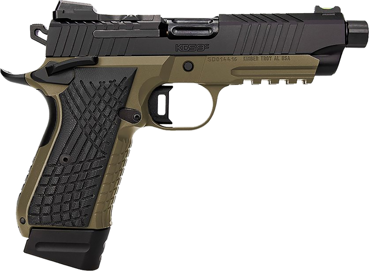 Kimber KDS9C OR 9MM Handgun - 4.6" Barrel, 15+1 Capacity