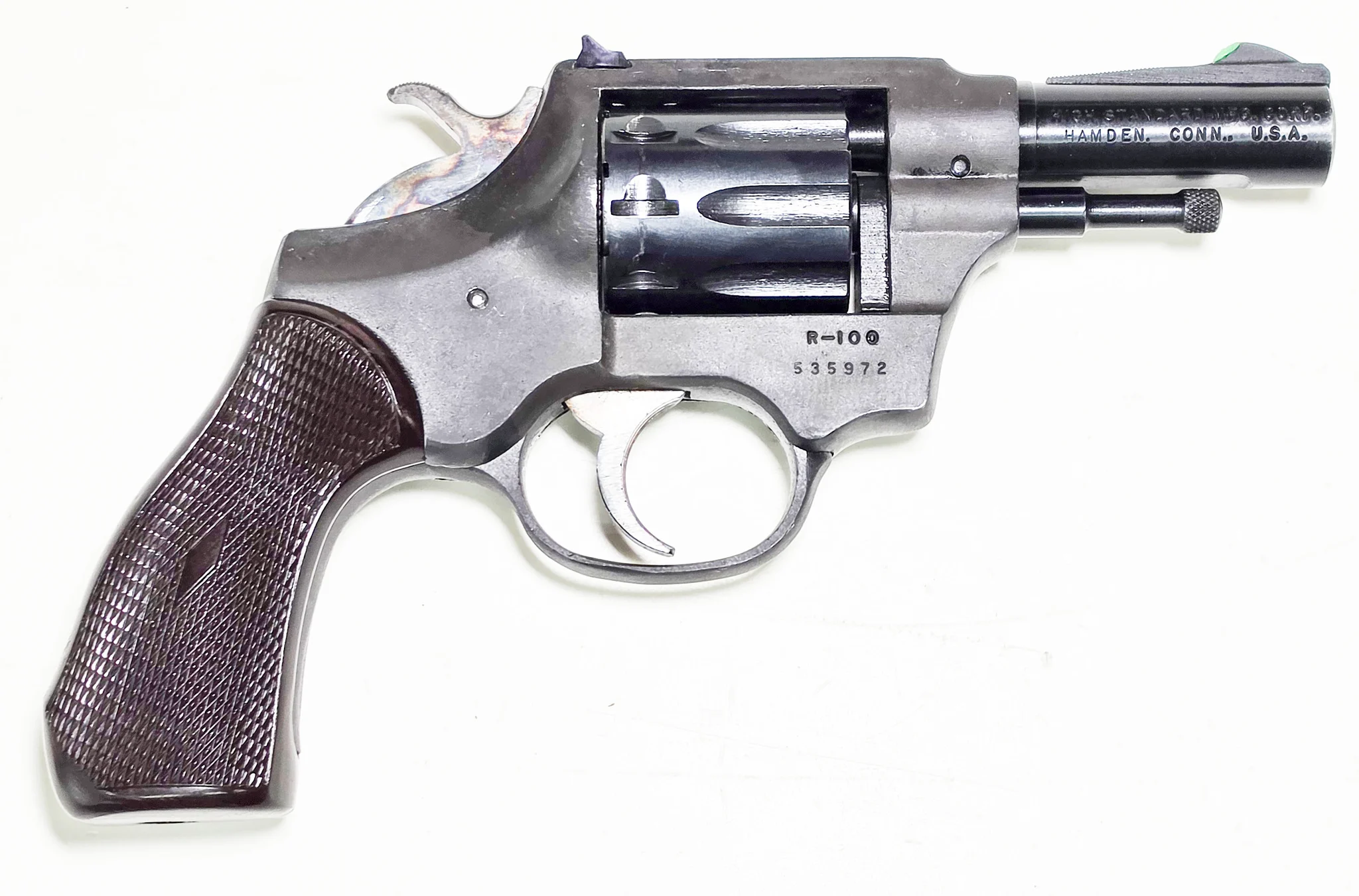 HI-STANDARD MODEL R-100 9 SHOT CYLINDER .22 LR (Used)