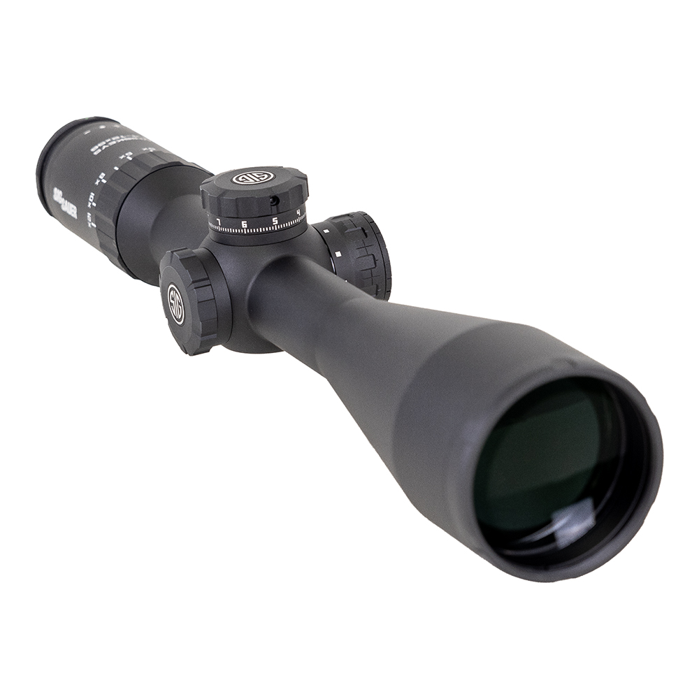 SIG Sauer WHISKEY5 2.4-12x56 HellFire TriPlex (SFP) Rifle Scope - SOW52015